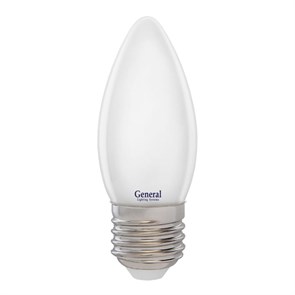 Лампа LED FL 8W M E27 6500 свеча филам. матовый General... 649997
