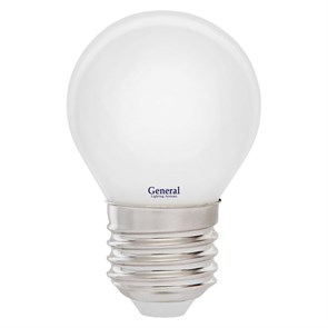 Лампа LED FL 8W М E27 2700 шар филам. матовый General... 654500
