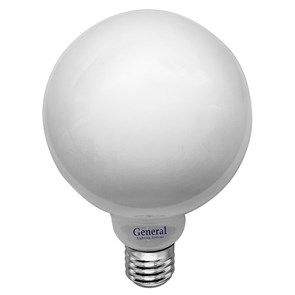 Лампа LED FL G95 8W M E27 4500 шар мат. General... 655312