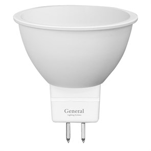 Лампа MR16 8W 230V GU5.3 4500K GENERAL 650400