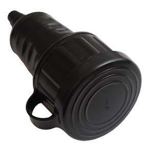 Роз. штепсель 1-местн. каучук с земл. Рамка 16А 250В IP44 (Р16-361) Р16-361