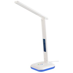 Свет. LED GLTL-034-2  8вт 520лм диспл с часами + rgb бел. General... 800152