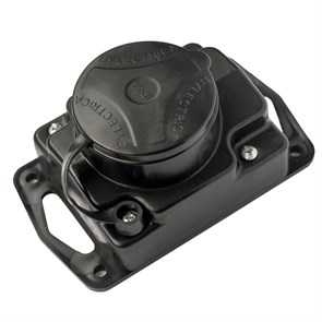 Роз. 1-местн. каучук с земл. 16А 250В IP44 (Р16-413) Р16-413