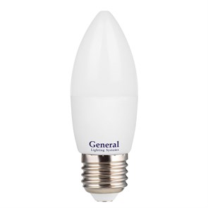 Лампа LED 20W E27 6500K свеча General 661481 661481