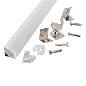 Угловой профиль General Lighting Systems GAL-GLS-2000-16-16 2м 1/100 522700 522700