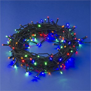 ULD-S2000-200-DGA MULTI IP20 Гирлянда светодиодная. 20м. 200 светодиодов. Разноцветный свет. Провод  UL-00007307