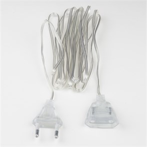 UCX-Y25-10W-200 CLEAR Удлинитель для подключения гирлянд. 2м. 10 Вт. Тип Y25. Прозрачный. ТМ Uniel UL-00007299