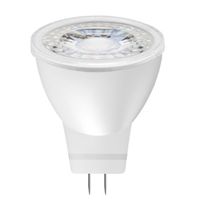 MR11 G4 7W(490lm) 6500K 6K 35x38 пластик, матовая 661568 661568