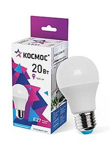 Лампа LED A60 20W E27 6500 Космос... LkecLED20wA60E2765