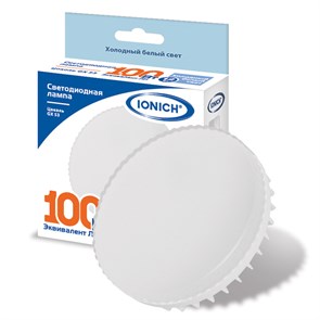 Лампа светодиодная ILED-SMD2835-12Вт-1080Лм-230В-6500К-GX53 IONICH 1140 1140