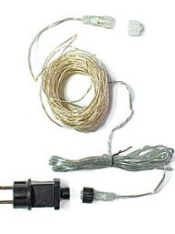 Гирлянда  Нить 30+5м 300LED,  возможность соединения до 3 шт, теплый белый, 220V Космос KOC_GIR-V102