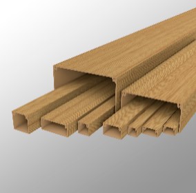 Кабель-канал 12x12 СОСНА 3D 140м Agis Profile 60.04.12.12.200 60.04.12.12.200