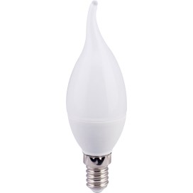 LED 6,0W E14 4000K свеча на ветру (129x37) Ecola C4YV60ELC C4YV60ELC