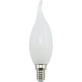 LED 9,0W Premium E14 4000K свеча на ветру композит (129x37) Ecola C4PV90ELC