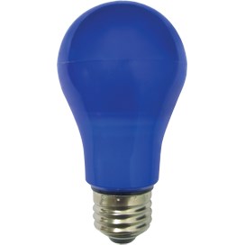 LED A55 8W Е27 груша синяя мат. (108x55) Ecola K7CB80ELY