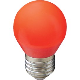LED G45 5w E27 красный 77х45 Ecola... K7CR50ELB