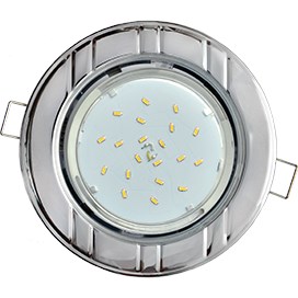 Свет-к GX53 H4 9011 без рефл 6 полос хром 43х115 FC51H4ECB
