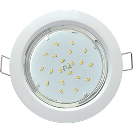 Свет-к GX53 H4 встр. бел. Ecola (38*106) FW53H4ECB FW53H4ECB