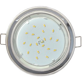Свет-к GX53 H4 встр. жем.-хр.-жем. Ecola (38*106)... FX53H4ECB