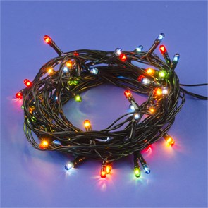 Гир. 50MINI IP20  5м  с контр. RGB пров.зел. S0500-050/DGA MULTI IP20 MINI UL-00002389