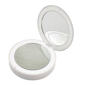 Зеркало карманное с подсветкой ULK-F70 2AAA бел Uniel... UL-00007510
