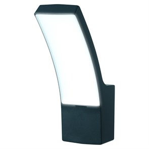 Свет. настенный черный уличный ULU-S70A-12W/4000K IP65 BLACK Uniel UL-00006810