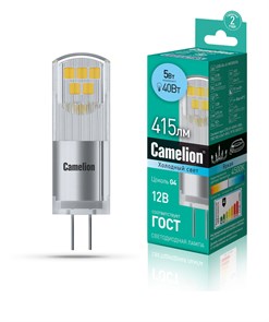 {{productViewItem.photos[photoViewList.activeNavIndex].Alt || productViewItem.photos[photoViewList.activeNavIndex].Description || 'Лампа LED 5W прозр. 12V G4 4500K (13*45) Camelion...'}}