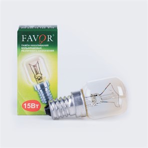РН 15 (Е14/100/пр.) (РП 230-15) д/холод.,шв.машин инд.уп.Favor 8108008/8108004