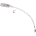 Коннектор кабель питания LED strip 220V 150мм 14x7 уп. 5 шт. Ecola... SCJN14ESB