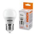 LED GL45 7.5W E27 4000K шар Wolta 25S45GL7.5E27