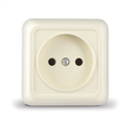 Розетка 1м о/у беж. "Олимп" Б-О0022 UNIVersal  Б-О0022