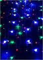 Гирлянда-дождь КОСМОС 1,5x1,5м, 144LED, RGB, прозрачный провод, 8 режимов, от 220V, KOC_CUR-V106 KOC_CUR-V106