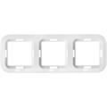 Рамка 3-местная серия ГАРМОНИЯ, белый (01БМ.735212.049) 01БМ.735212.049