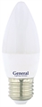 Лампа LED 7W E27 4000К свеча General 660182 660182