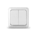 Выкл. 2кл о/у бел. "Олимп" О0023 UNIVersal  О0023 - фото 5261