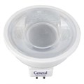Лампа MR16 7W 230V GU5.3 3000K диффузор General... 643400 - фото 5693