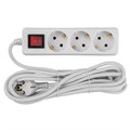 Удл. 3гн х 5м c/з + выкл. 10А (3*1,0) General 470008 - фото 6251