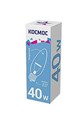 Лампа свеча прозр. 40Вт Е27 Космос LKsmSCnCL40E27v2 - фото 7206