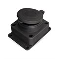 Розетка 1м с крыш. каучук IP44 "UNIVersal" 602229 602229 - фото 7278
