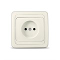 Розетка 1м с/у сл. кость "Валери" UNIVersal  Б-В0022 - фото 7290