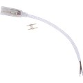 Коннектор кабель питания LED strip 220V 150мм 14x7 уп. 5 шт. Ecola... SCJN14ESB - фото 8055