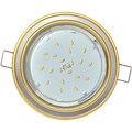 Свет-к GX53 H4 встр. зол.-жем.-зол. Ecola (38*106)... FY53H4ECB - фото 8165