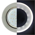 Ecola GX53 H4 LD5310 Glass Стекло Круг с подсветкой  хром - матовый 38x126 SL53RNECH SL53RNECH - фото 8227