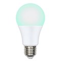 LED-A60-9W/SCBG/E27/FR/DIM IP65 PLO65WH лампа зел дим для бройлер Uniel ul-00003190 - фото 8477