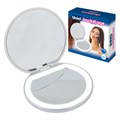 Зеркало кар с подсветкой с димм ULK-F72 DIM/REC акк Li-Ion 300мА бел Uniel... UL-00007898 - фото 8504