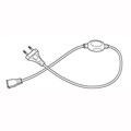 Провод для подкл. монохромных led лент ULS-3528/2835 к сети 220В. 7х10мм. Volpe 10967  10967 - фото 8568