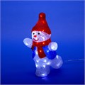 Фигура led «Снеговик-2» ULD-M2234-040/STA WHITE IP20 SNOWMAN-2 , 40led, 22*17*34 см,  Uniel 11030 11030 - фото 8571
