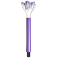 Фон. сад. солн/бат. столбик фиолет. 36,5см Purple crocus USL-C-417/PT305 Uniel 10623 - фото 8628